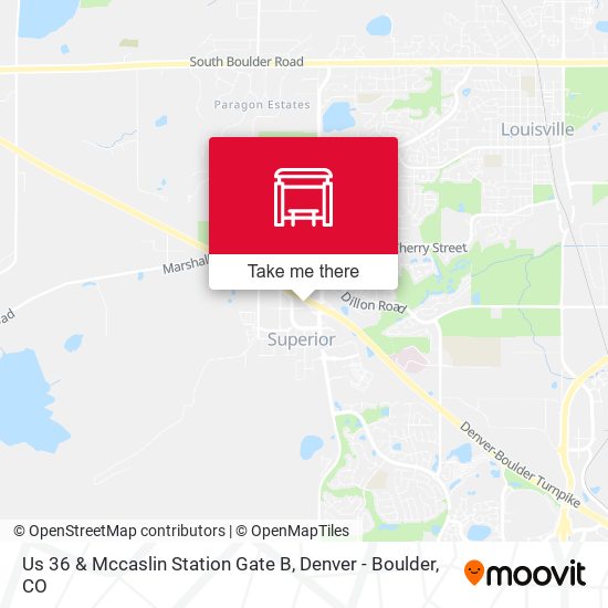 Us 36 & Mccaslin Station Gate B map