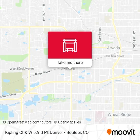 Mapa de Kipling Ct & W 52nd Pl