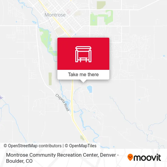 Montrose Community Recreation Center map