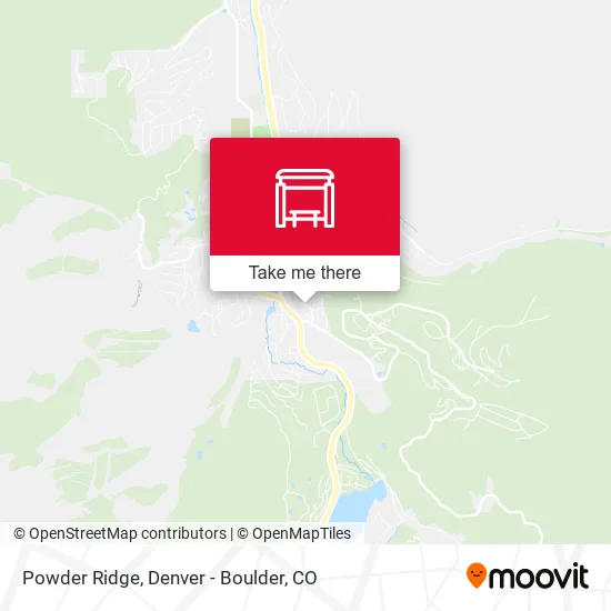 Powder Ridge map