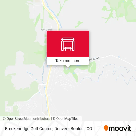 Breckenridge Golf Course map