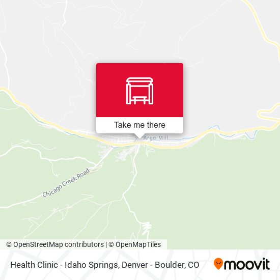 Health Clinic - Idaho Springs map