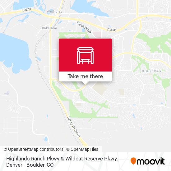 Highlands Ranch Pkwy & Wildcat Reserve Pkwy map