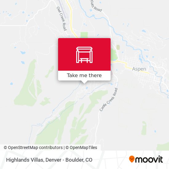 Highlands Villas map