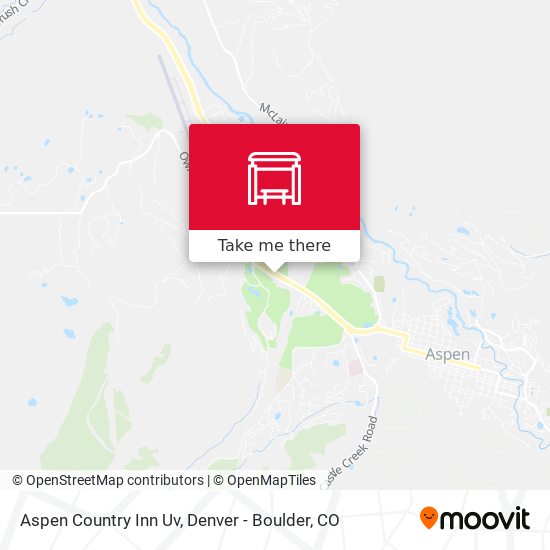 Aspen Country Inn Uv map