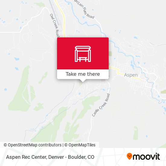 Aspen Rec Center map
