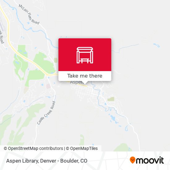 Aspen Library map