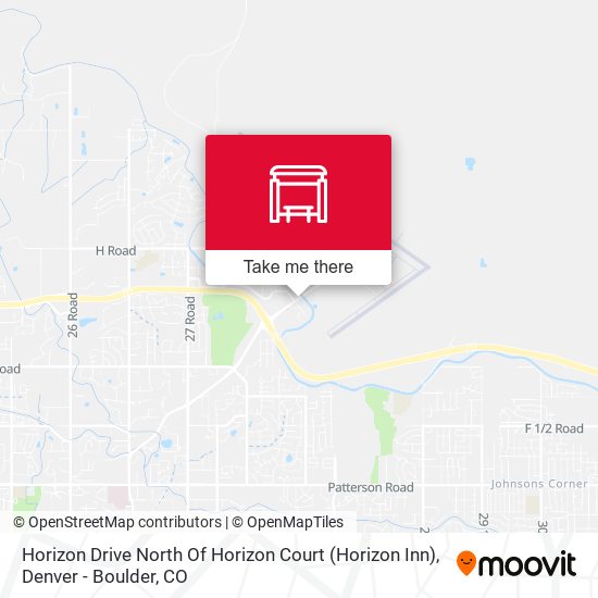 Mapa de Horizon Drive North Of Horizon Court (Horizon Inn)