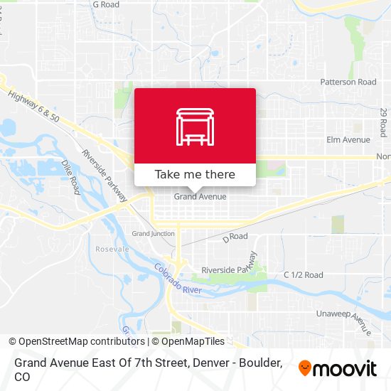 Grand Avenue East Of 7th Street map