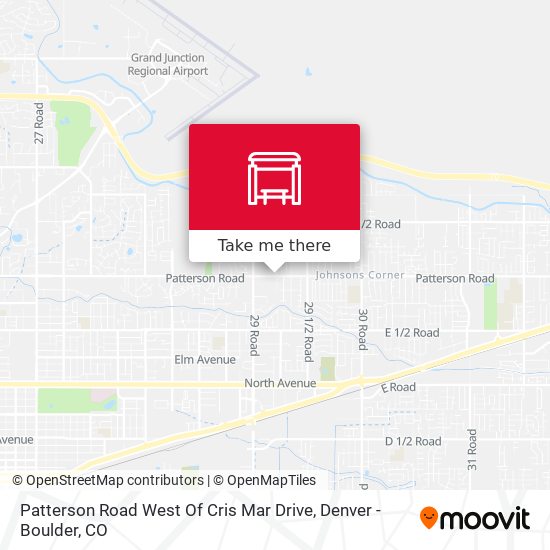 Patterson Road West Of Cris Mar Drive map