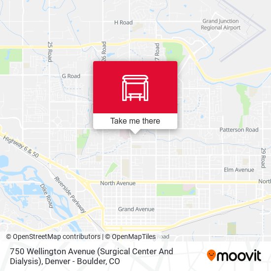 750 Wellington Avenue (Surgical Center And Dialysis) map