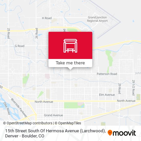 15th Street South Of Hermosa Avenue (Larchwood) map