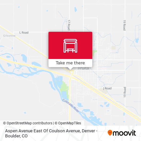 Aspen Avenue East Of Coulson Avenue map