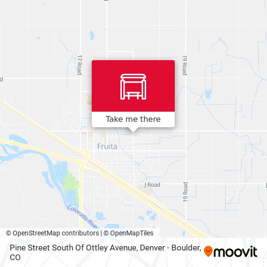 Pine Street South Of Ottley Avenue map