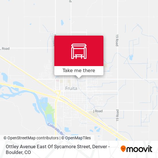 Ottley Avenue East Of Sycamore Street map