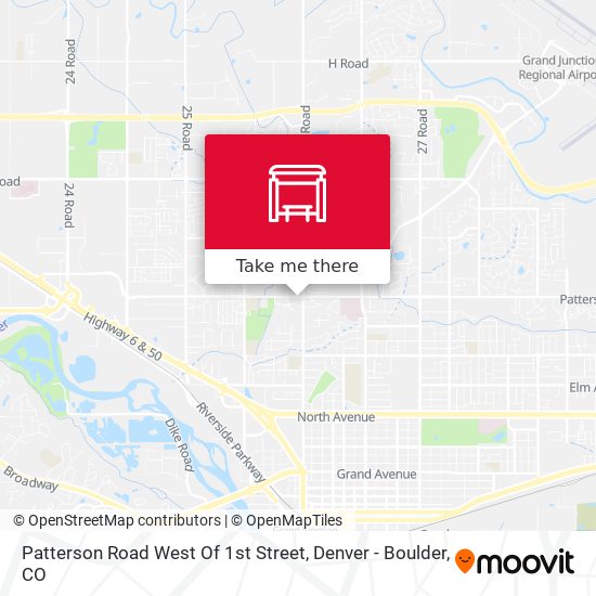 Patterson Road West Of 1st Street map