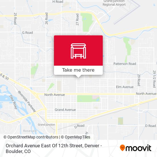 Orchard Avenue East Of 12th Street map
