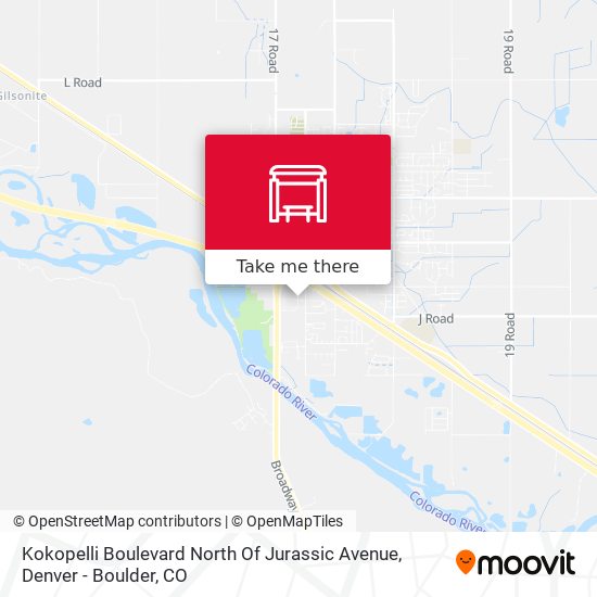 Kokopelli Boulevard North Of Jurassic Avenue map