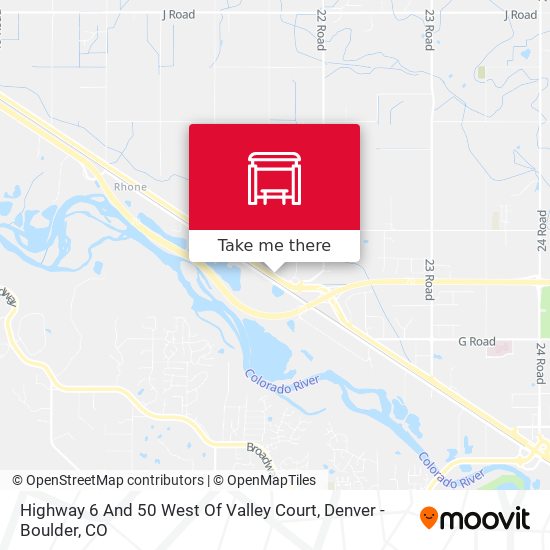 Highway 6 And 50 West Of Valley Court map