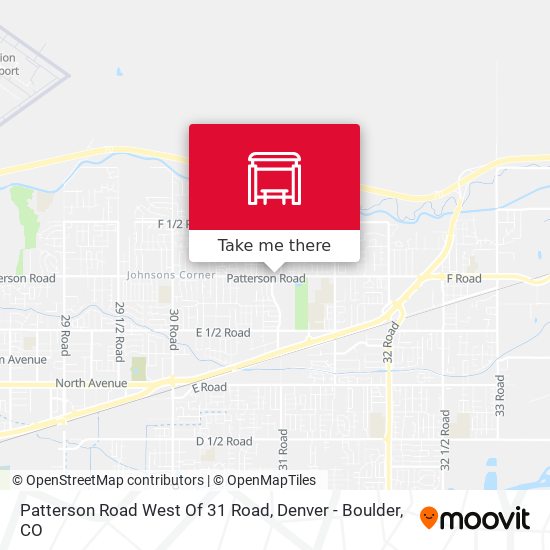 Patterson Road West Of 31 Road map
