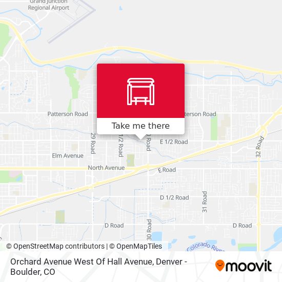 Orchard Avenue West Of Hall Avenue map