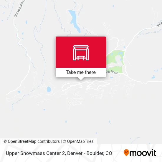 Upper Snowmass Center 2 map