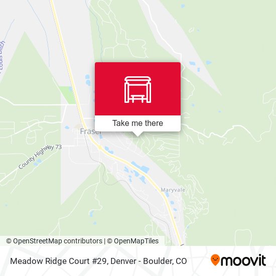 Meadow Ridge Court #29 map