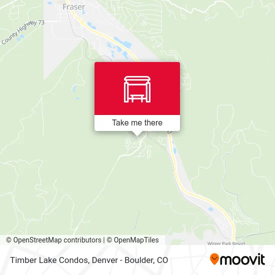 Timber Lake Condos map