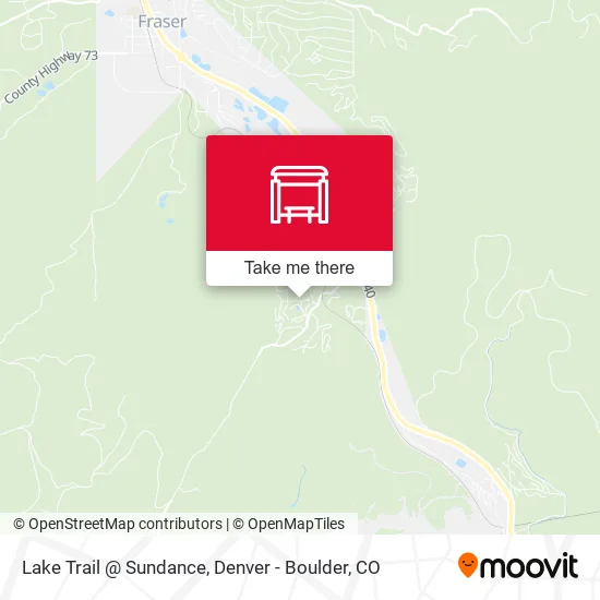 Lake Trail @ Sundance map