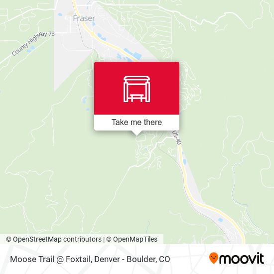 Mapa de Moose Trail @ Foxtail
