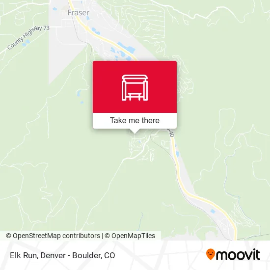 Elk Run map