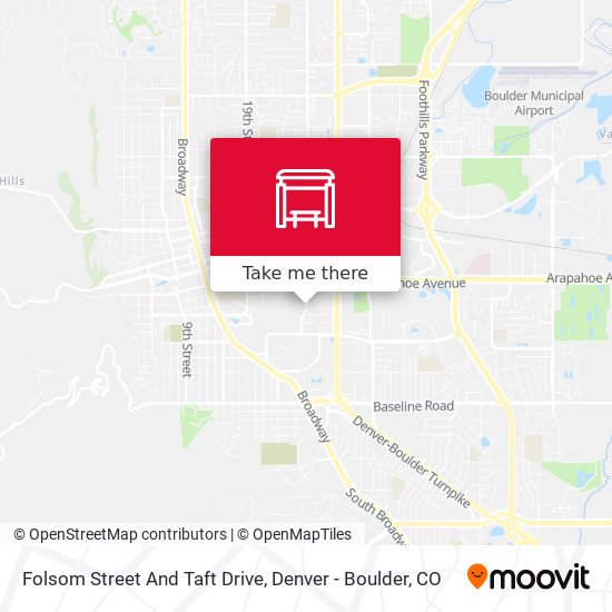 Folsom Street And Taft Drive map