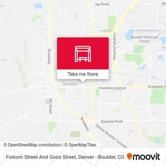 Folsom Street And Goss Street map
