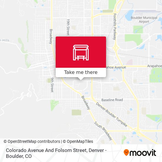 Colorado Avenue And Folsom Street map