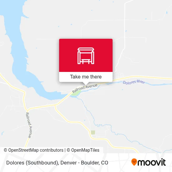 Dolores (Southbound) map