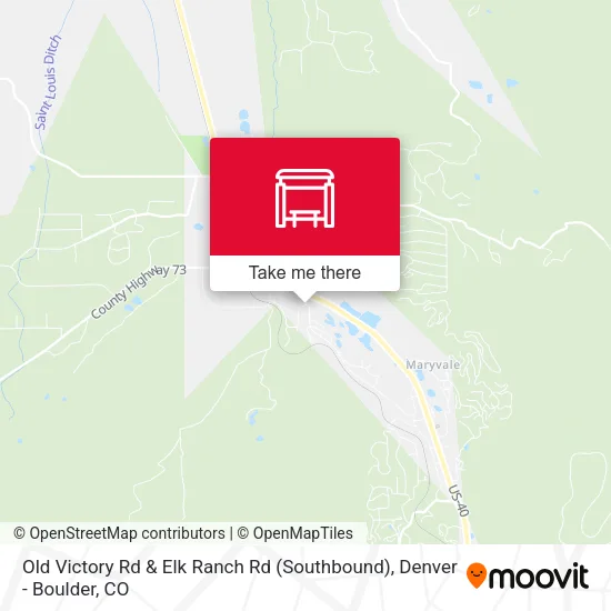 Old Victory Rd & Elk Ranch Rd (Southbound) map