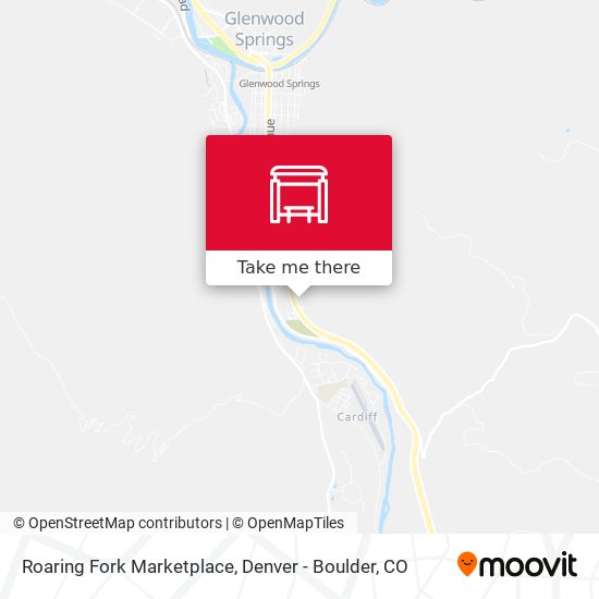 Mapa de Roaring Fork Marketplace