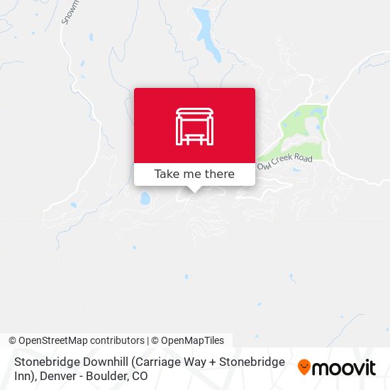 Mapa de Stonebridge Downhill (Carriage Way + Stonebridge Inn)