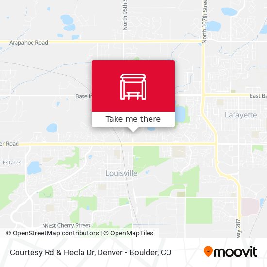 Courtesy Rd & Hecla Dr map