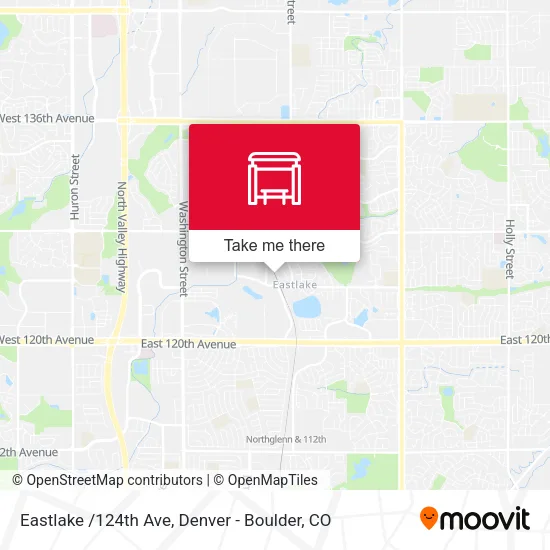 Eastlake /124th Ave map