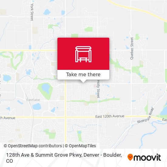 128th Ave & Summit Grove Pkwy map