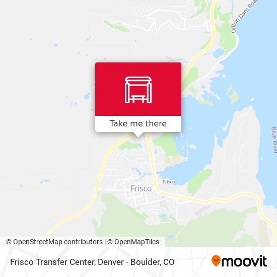 Frisco Transfer Center map