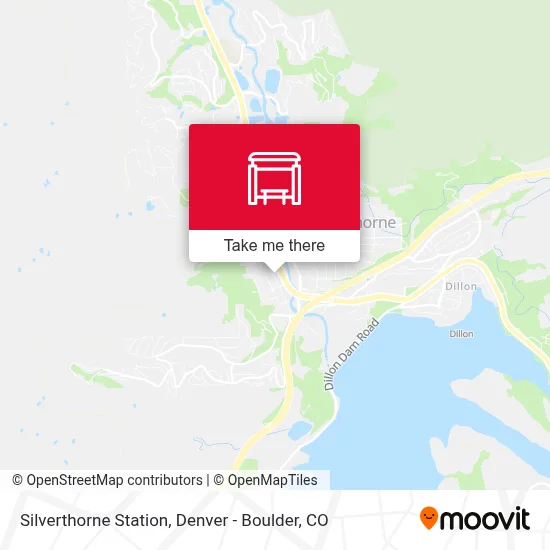 Silverthorne Station map