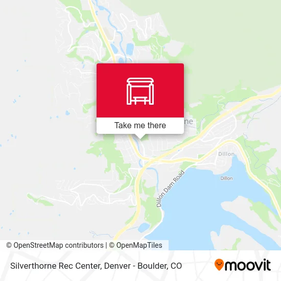 Silverthorne Rec Center map