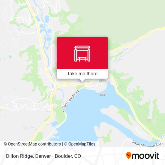 Mapa de Dillon Ridge