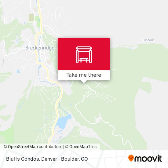 Bluffs Condos map