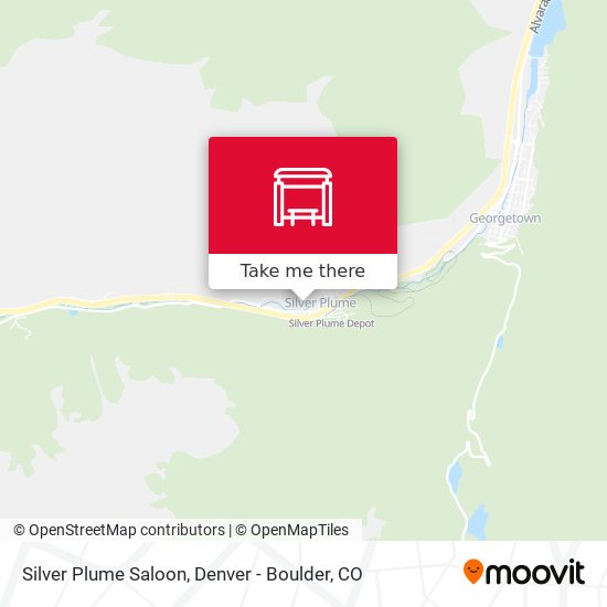 Mapa de Silver Plume Saloon