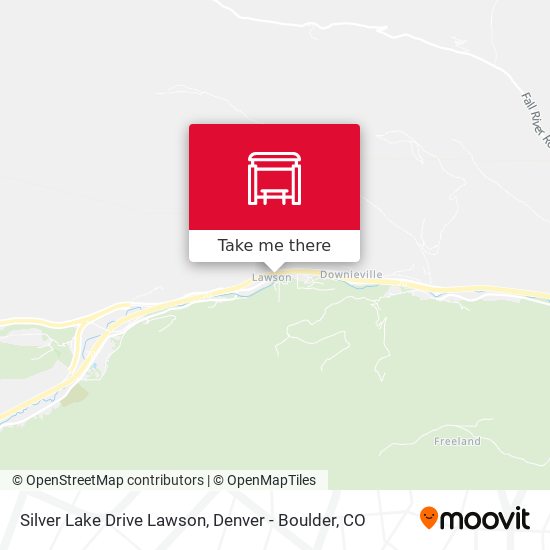 Silver Lake Drive Lawson map