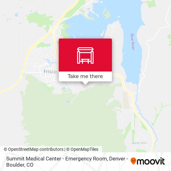 Summit Medical Center - Emergency Room map