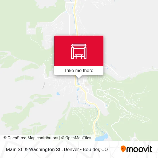 Main St. & Washington St. map